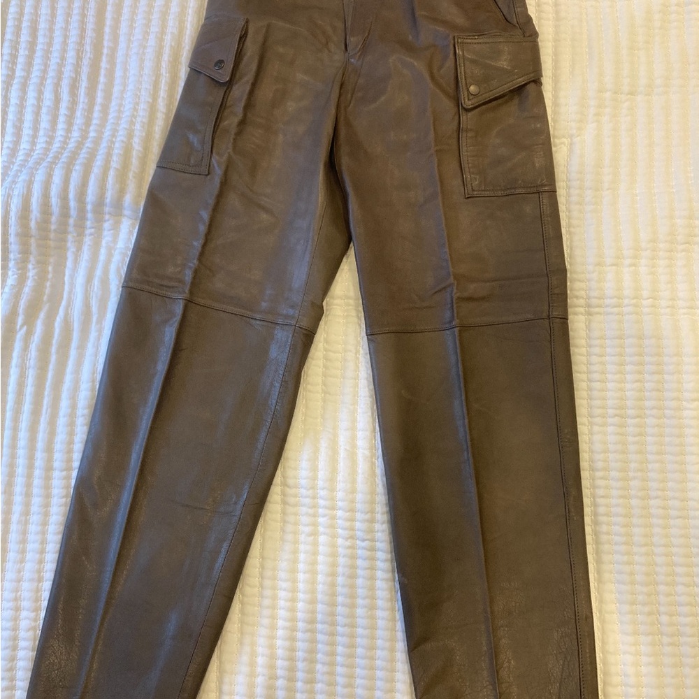 Tannery West Brown Cargo Pants with Utility Design